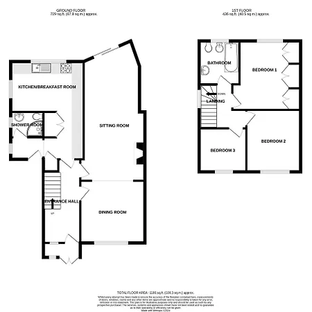 Kidlington 3 Bedroom House With Parking & Large Garden Exterior photo